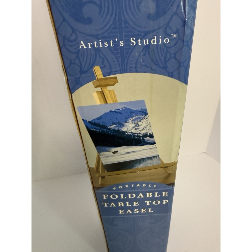 Artist's Loft Artist's Studio Portable Foldable Table Top Easel Wood